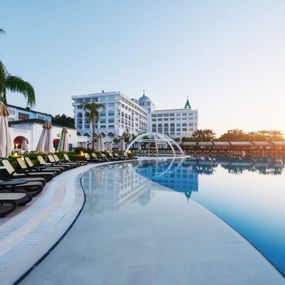 Type entertainment complex. The popular resort with pools and water parks in Turkey with more than 5 million visitors a year. Amara Dolce Vita Luxury Hotel. Resort. Tekirova-Kemer